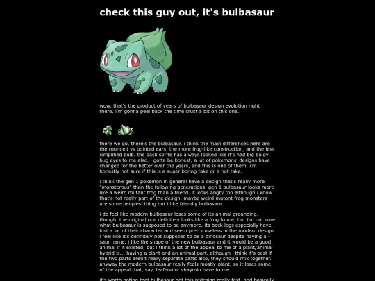 pokemon/bulbasaur screenshot