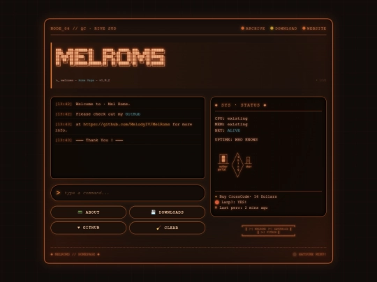 index screenshot