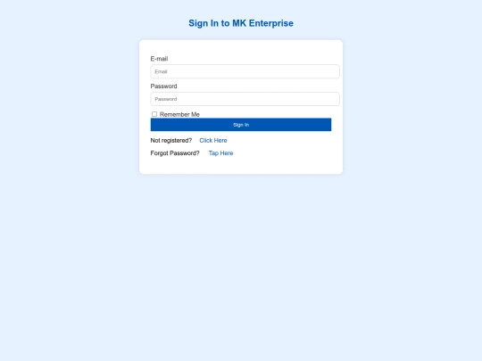 MKE App/sign an screenshot