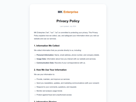 policy screenshot
