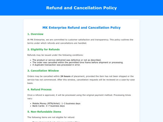 refund screenshot