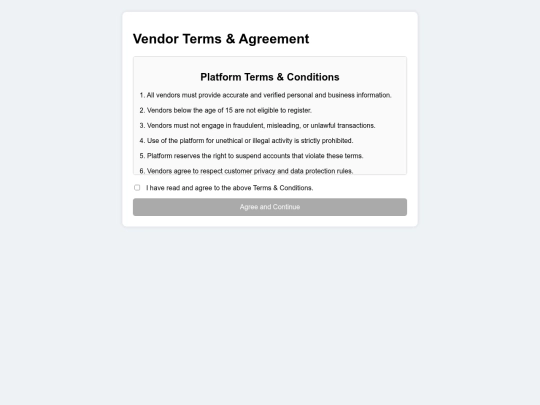vendor/terms screenshot