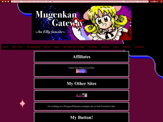 links screenshot