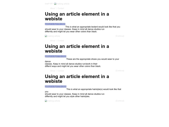 article screenshot