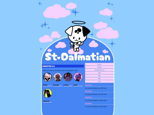 main-pages/characters screenshot