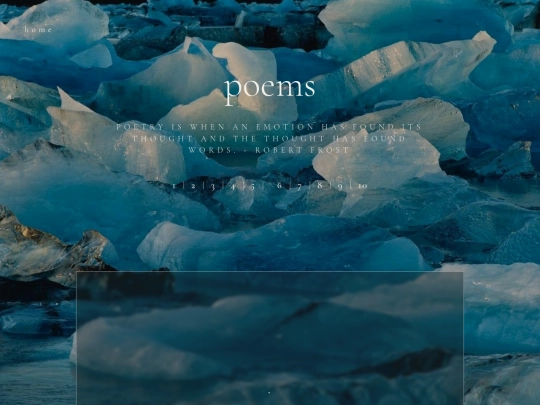 poems screenshot
