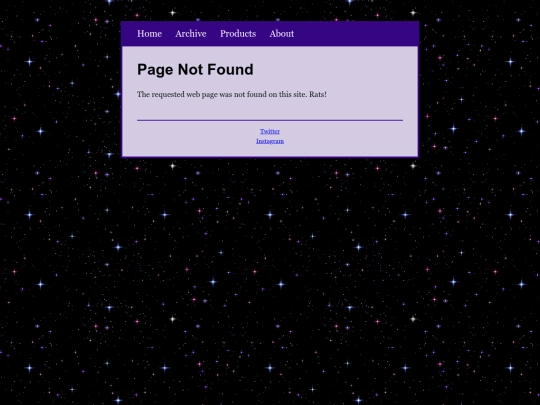 not_found screenshot