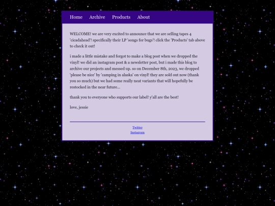 posts/2023-12-22-Cicadahead-And-Archiving screenshot