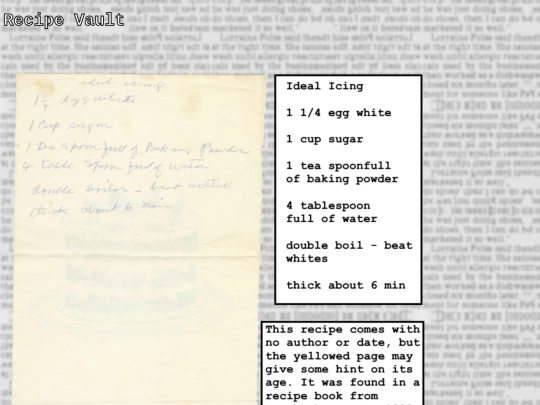recipes screenshot