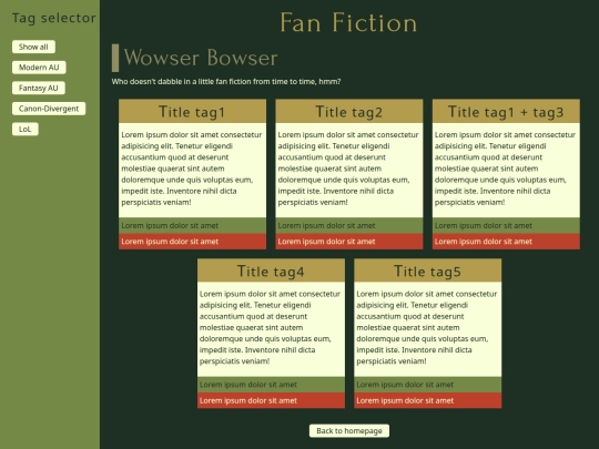 fanfichiddenpage screenshot