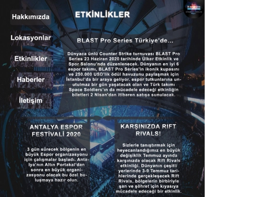 Etkinlikler screenshot