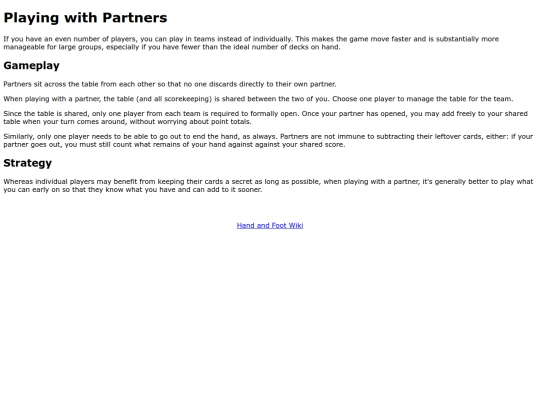 hand_and_foot/partners screenshot