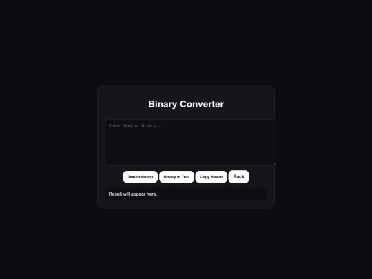 tools/binary-converter screenshot