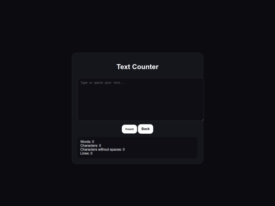 tools/text-counter screenshot