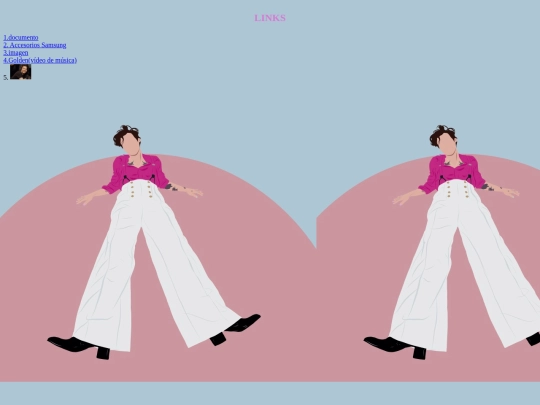 Links screenshot