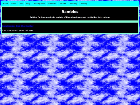 rambles screenshot