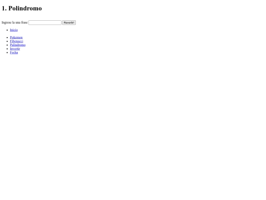 html/Palindromo screenshot
