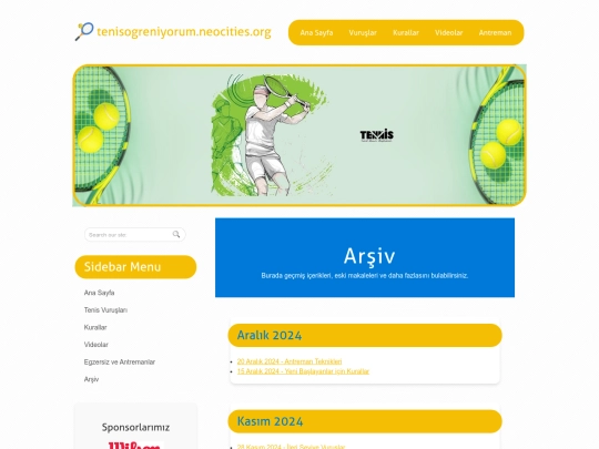 arsiv screenshot