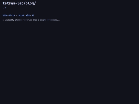 blog screenshot