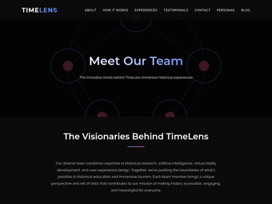 Timelens/team screenshot