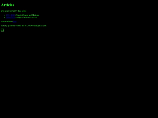 Articles/ArtHom screenshot