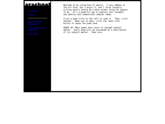 poetry screenshot