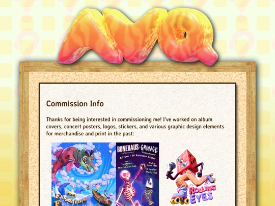 commissions screenshot