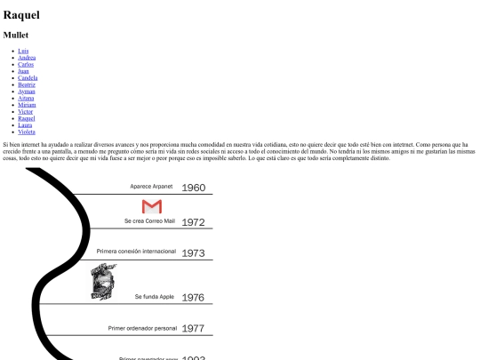 WEBCOLECTIVA/raquel screenshot