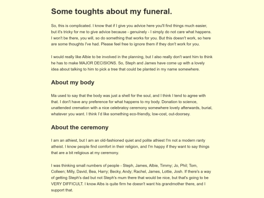 Funeral screenshot
