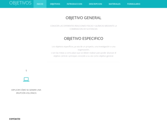 objetivos screenshot