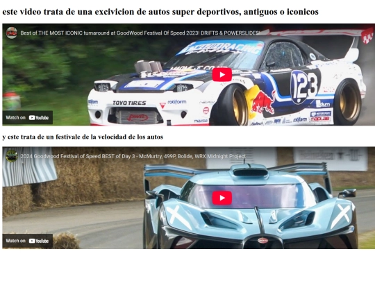 videos screenshot