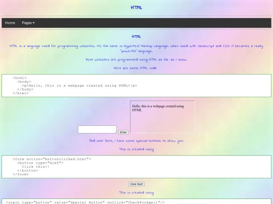 HTML screenshot