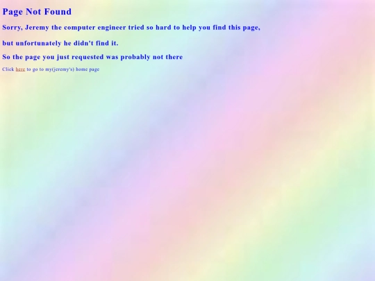 not_found screenshot