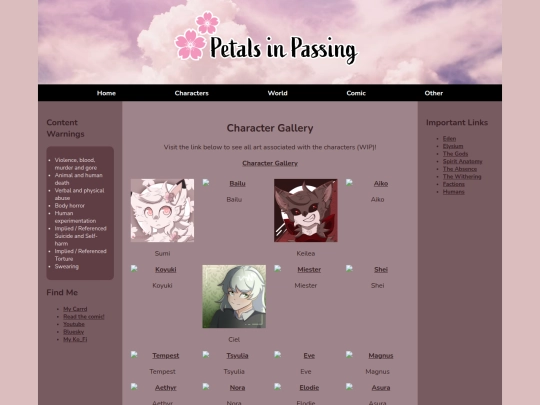 characters screenshot