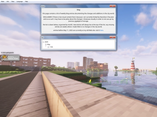 blog screenshot