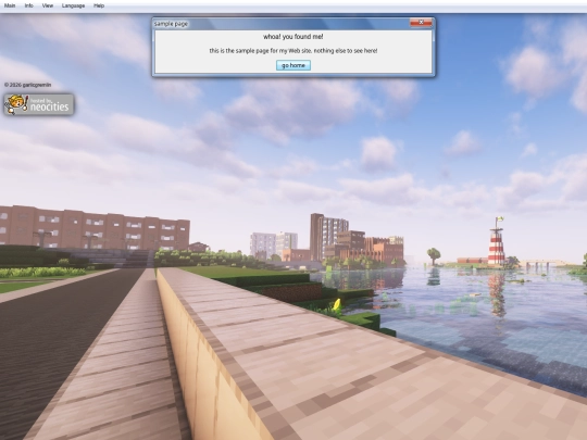 sample screenshot