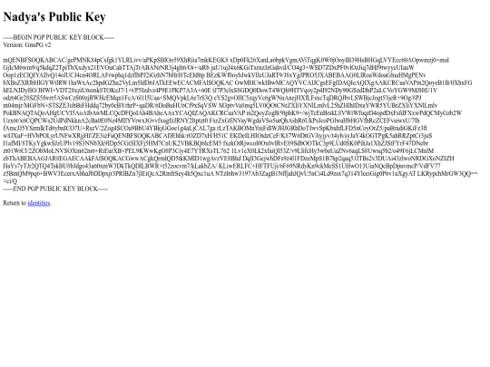 gpg-key screenshot