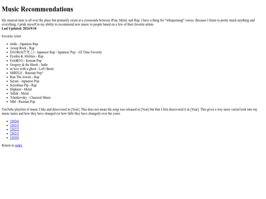 playlist screenshot