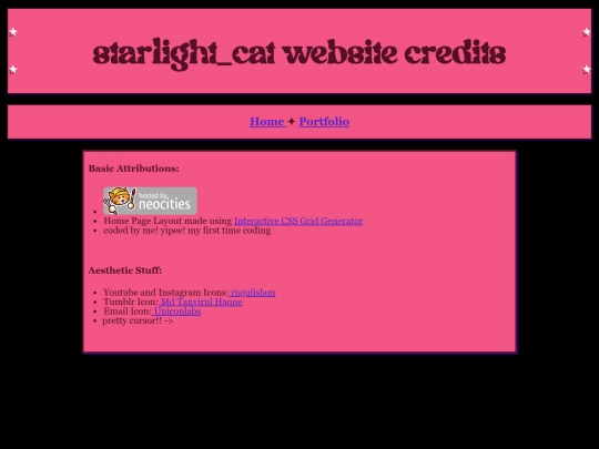 credits screenshot