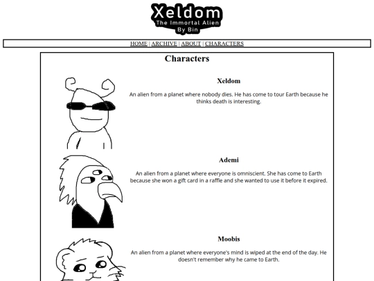 characters screenshot