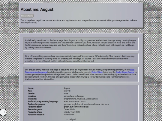 about/about screenshot