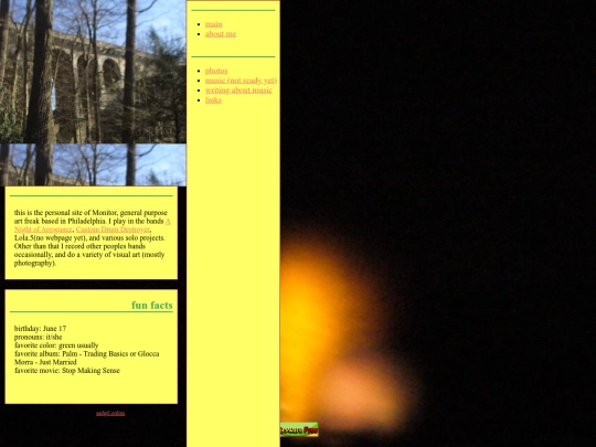 aboutme screenshot