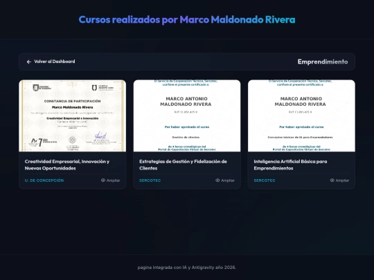 cursos/emprendimiento screenshot