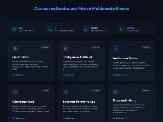 cursos screenshot