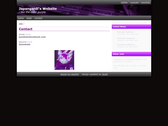 contact screenshot