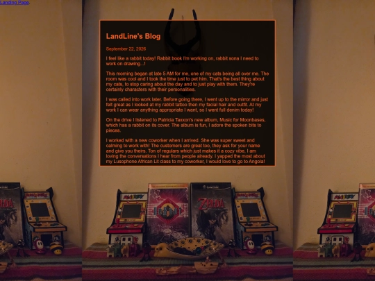 blog screenshot