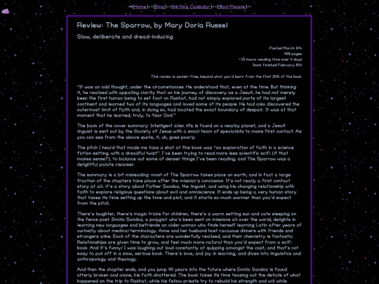 blog/the-sparrow-review screenshot