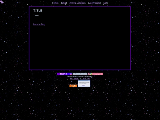 blog_template screenshot
