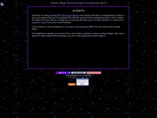projects screenshot