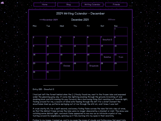 writingchallenge2024/december screenshot